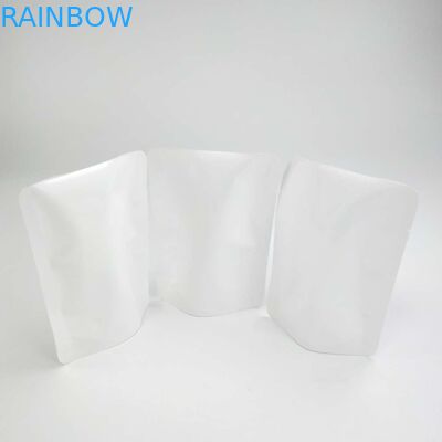 Kundenspezifischer wiederversiegelbarer Heißsiegel KEIN Reißverschluss Doypack versiegeln Beutel-Stand herauf Beutel-Blumensamen weiße PET NY materielle Verpackentasche wieder