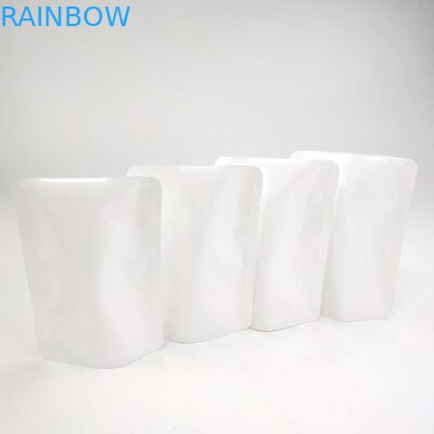 Kundenspezifischer wiederversiegelbarer Heißsiegel KEIN Reißverschluss Doypack versiegeln Beutel-Stand herauf Beutel-Blumensamen weiße PET NY materielle Verpackentasche wieder