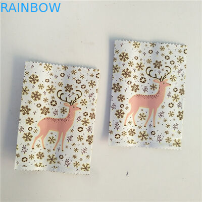 Snackbar-Verpackentasche MOPP CMYK 150micron mit gezacktem Rand