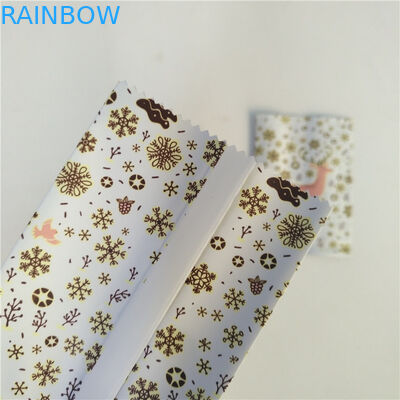 Snackbar-Verpackentasche MOPP CMYK 150micron mit gezacktem Rand