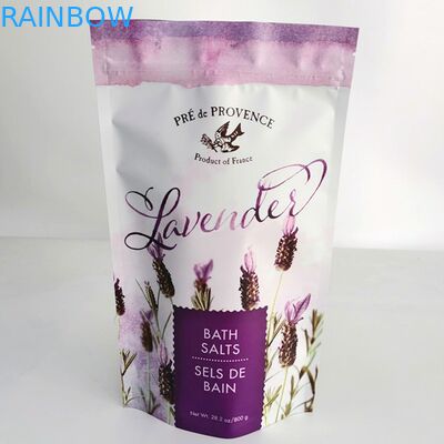 Freie Probe Digital, die das Badesalz-Verpacken druckt, sackt wiederversiegelbaren Stand herauf Kaffee-Körperpeelings-Tasche des Beutel-200G ein