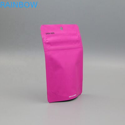 Beutel mit Reißverschluss 200mic dreifache Süßigkeits-Plastik des Reißverschluss-CBD