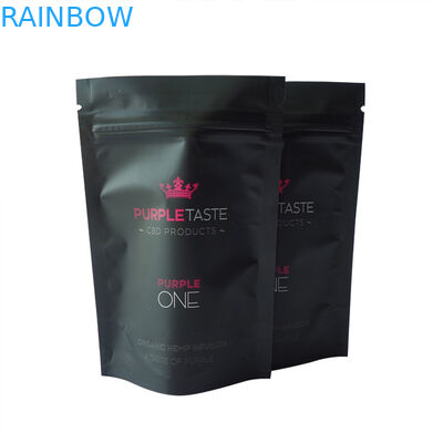 Geruch-Beweis 14g 28g druckte Tasche der Folien-CBD Plastik mit Reißverschluss