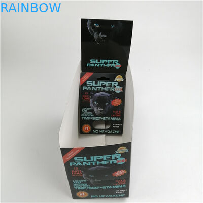 Lentikulare Karte männliche des Verbesserungs-Pillen-Nashorn-3d Sex-Pillen-Verpackenblasen-der Karten-600k 700k