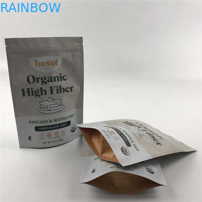 Stehen Sie oben Reißverschluss-Beutel mit Fenster Doypack für trockene Früchte