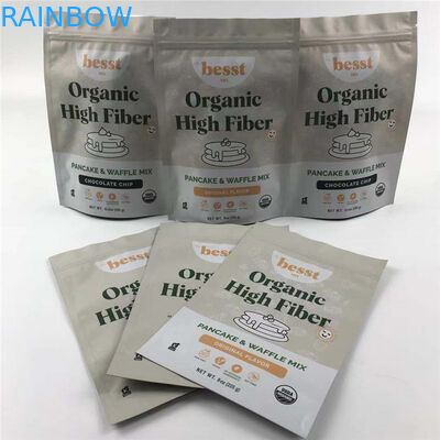 Stehen Sie oben Reißverschluss-Beutel mit Fenster Doypack für trockene Früchte