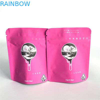 Gewohnheit nahm gummiartige Verpacken das auf Lager einsackt Stand der leichten Berührung herauf Taschen an