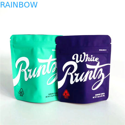 Gewohnheit nahm gummiartige Verpacken das auf Lager einsackt Stand der leichten Berührung herauf Taschen an