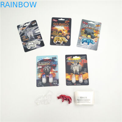 Blasen-Karte CMYK des Kapsel-Nashorn-7 3D 50000 200mic 3D