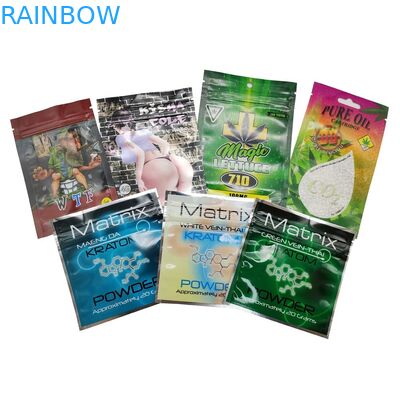 Essbares Aluminiumfolie-Geruch-Beweis-Unkraut knospt das Verpacken