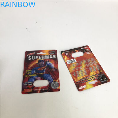 Prägende Plastik-lentikulare Karte 10mm der Blasen-3d