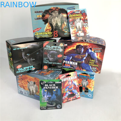 lentikulare Pille der 12mm Kappen-männliche Verbesserungs-3d der Karten-500K