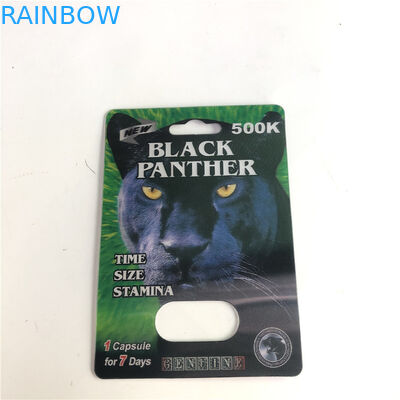 lentikulare Pille der 12mm Kappen-männliche Verbesserungs-3d der Karten-500K