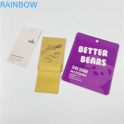 Digital, die MOPP-Reißverschluss-kompostierbaren Kissen-Schlauchbeutel 23x35cm drucken