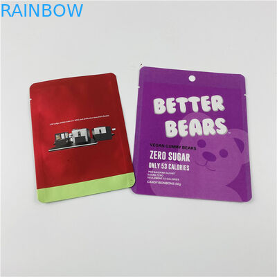 Aluminiumfolie-Plastik-Tasche VMPET MOPP 100mircon mit Reißverschluss