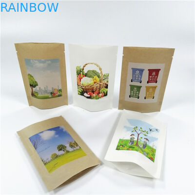 Biologisch abbaubarer Geruch MOPP 100micron prüfen Plastik-Beutel