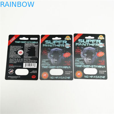 Gravüre, die Blasen-Karte 350g Whiteboard 3D mit klebendem Aufkleber druckt