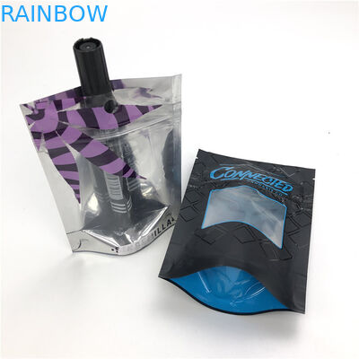 Plätzchen-Plastik der leichten Berührung 1/8oz 3.5g der Blumensamen-CBD Folien-Beutel-Verpacken kindersicheres