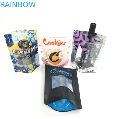 Kundenspezifischer Logo For Wheat Flour Seed mit Reißverschluss Bolsa-Beutel Plastique-Stand-oben Beutels-kosmetischem Fenster