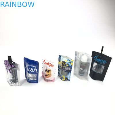 Kundenspezifischer Logo For Wheat Flour Seed mit Reißverschluss Bolsa-Beutel Plastique-Stand-oben Beutels-kosmetischem Fenster