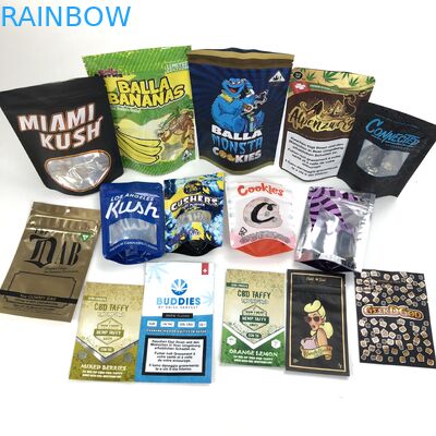 Kundenspezifischer Logo For Wheat Flour Seed mit Reißverschluss Bolsa-Beutel Plastique-Stand-oben Beutels-kosmetischem Fenster