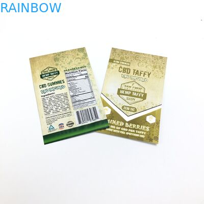 VMPET 4c, das 120 Mikrometer Plastikbeutel verpacken mit Logo druckt