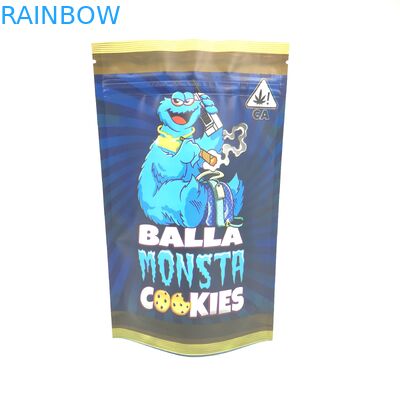 Reißverschluss Doypack-Reißverschluss MOPP 8OZ stehen oben Beutel VMPET