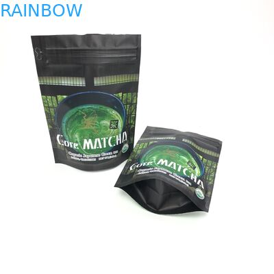 Wiederversiegelbare MOPP stehen oben Beutel 120 Mikrometer für grünen Tee