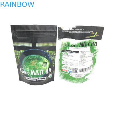 Wiederversiegelbare MOPP stehen oben Beutel 120 Mikrometer für grünen Tee