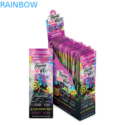 Hoher Verpackungs-Zigarren-Beutel 300gsm der Sperren-CMYK 200mic stumpfer