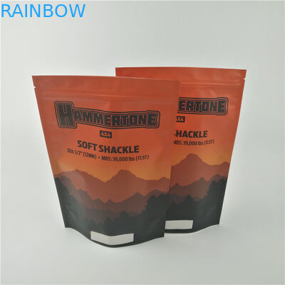 Blumen-Kissen-Folien-Beutel mit Reißverschluss für chemisches Tablet-Pulver