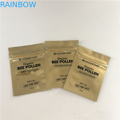 Wiederversiegelbarer Beutel-Heißsiegel Edibles CBD Gummies mit Reißverschluss