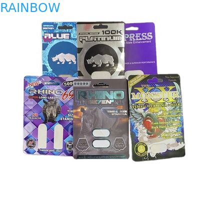 Blaue Karten 6K Plantinum 100K 350g Whiteboard Nashorn-3D