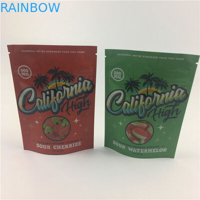 Unkraut der Plätzchen-3.5g VMPET 100micron stehen oben Beutel für CBD