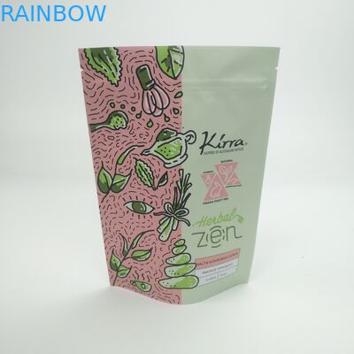 Bolsa Matt Film MOPP VMPET wiederversiegelbar stehen oben Beutel für Bohnen Doypack