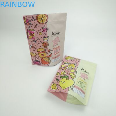 Bolsa Matt Film MOPP VMPET wiederversiegelbar stehen oben Beutel für Bohnen Doypack