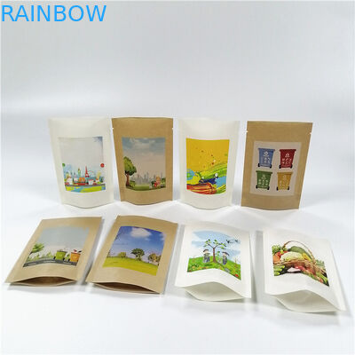 Biologisch abbaubare Kraftpapier-Tasche 100mircon MOPP VMPET