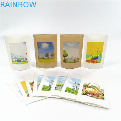 Biologisch abbaubare Kraftpapier-Tasche 100mircon MOPP VMPET