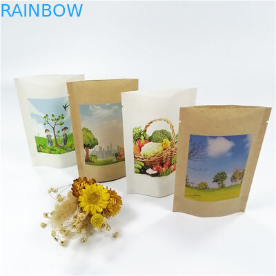 Biologisch abbaubares Kraftpapier-Verpackentasche 100mircon VMPET