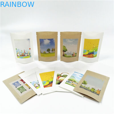 Biologisch abbaubares Kraftpapier-Verpackentasche 100mircon VMPET