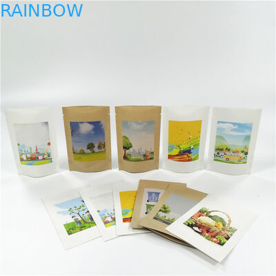 Biologisch abbaubares Kraftpapier-Verpackentasche 100mircon VMPET