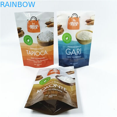 Metallische Trockenfrüchte-Verpackentasche 100mircon Folie MOPP 250g