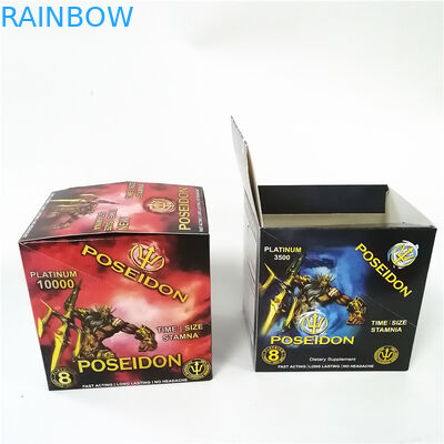 500k sexuelle Plastikkarten der Pillen-3d mit Anzeige 24ct 30ct