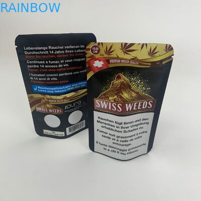 Obama scherzt herauf MPET 7*12CM säubern Verpackenplastik-Taschen