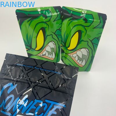 Plastikbeutel 180micron VMPET LLDPE Nahrungsmittelmit reißverschluß