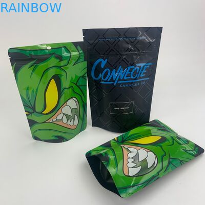 Plastikbeutel 180micron VMPET LLDPE Nahrungsmittelmit reißverschluß