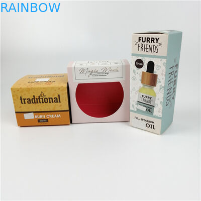 Heiße stempelnde Pappplätzchen-kundenspezifische Drucksache-Kästen mit privatem Logo