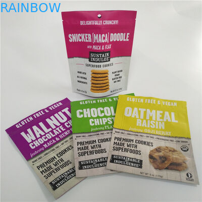 Plastikstand herauf Verpackentaschen mit Reißverschluss druckte 1 Gallonen-Nahrungsmittelgrad