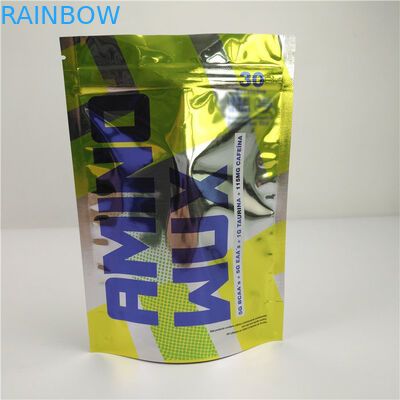 Imbiss-glatte farbige Zipverschluss-Plastikbeutel, die Geruch-Beweis verpacken