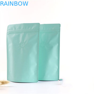 Gravüre, die Matte Finish Aluminum Foil Zipper-Kaffee-Taschen mit Ventil druckt